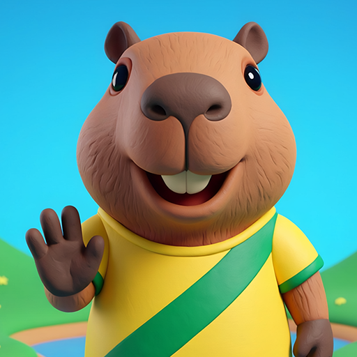 Capivara mascote de Uma Palavra